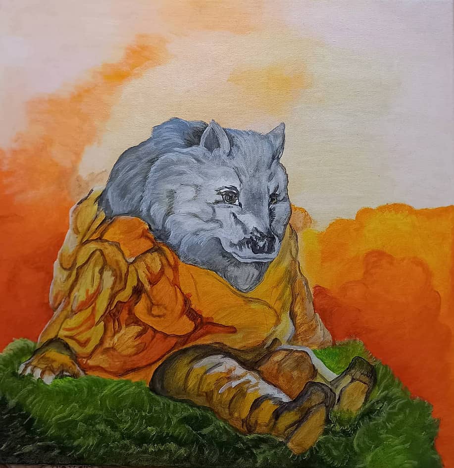 Сказочный персонаж Серый Волк