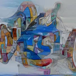 Абстракт. Город