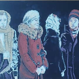 Сцена из спектакля "Мирный", 17.07.2025