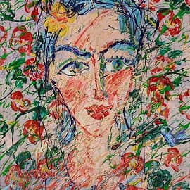 Картина Женщина, которая умеет наслаждаться Екатерина Лебедева художница