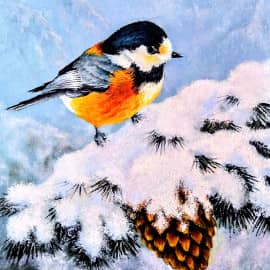 Синичка - вестница весны