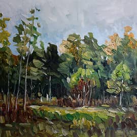 Ранняя осень в лесу