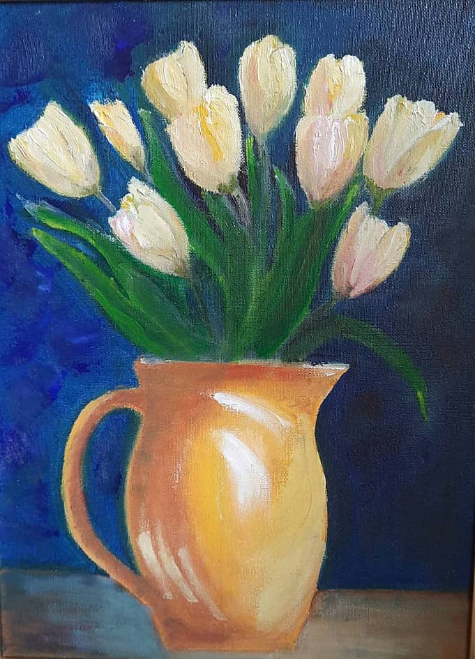 Желтые тюльпаны