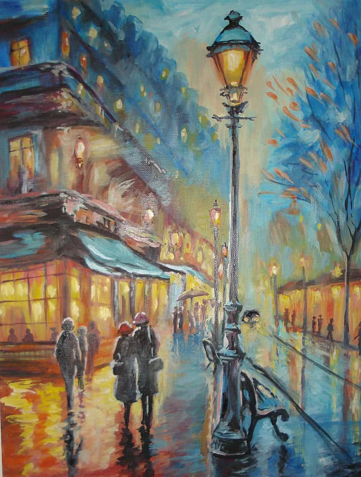 Вечерний город. Прогулка.