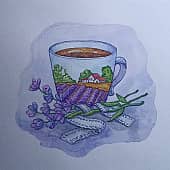 Лавандовый чай