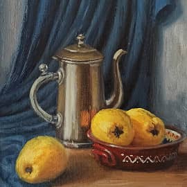 Натюрморт с чайником.