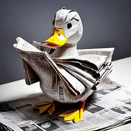 1 Газетная утка НС1.