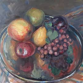 Поднос с фруктами