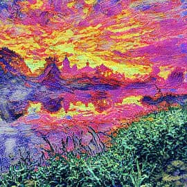 На рассвете.