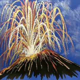 Вулкан. Скетч.