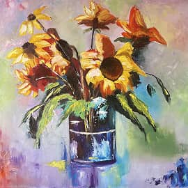 Подсолнухи