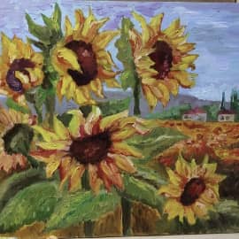 Подсолнухи