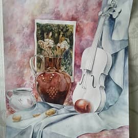 Натюрморт со скрипкой