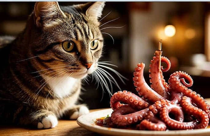 Торт   коту на день рождения