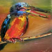 Южная птичка, художник Екатерина