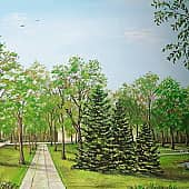 Летний пейзаж 3