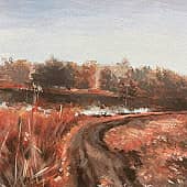 Дорога в осень (1), художник Анна Фомичева