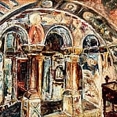 В монастыре св. Наума Охридского.