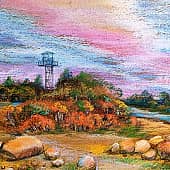 Закат на границе