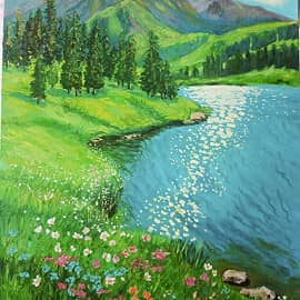 "Течение света "