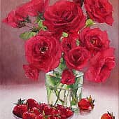 Красные розы