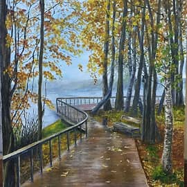 "Очей очарование"  Набережная  около моего дома. ( продана )