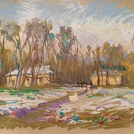 первый снег