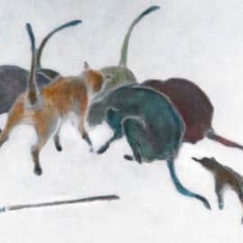 " Котики Пожирают Художника-анималиста"