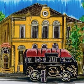 Кофемашина. Скетч.