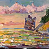 Закат в Просковеевке. Пленэр ZhNataly