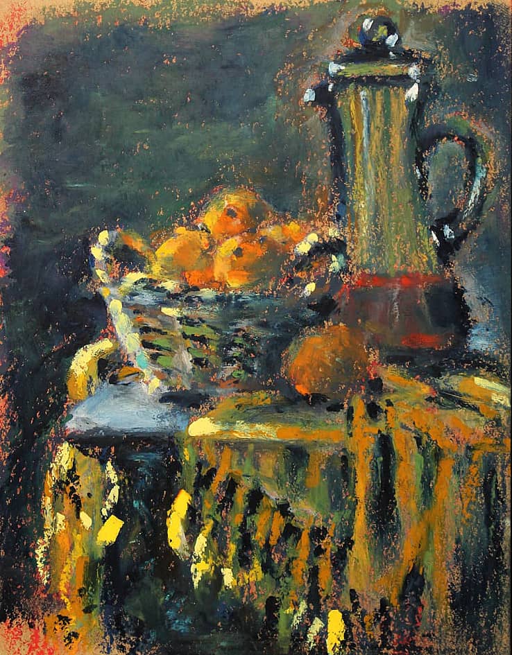 Графин и апельсины