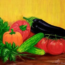 Овощной натюрморт