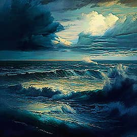 Морской пейзаж 21