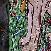 Картина Химера в летней траве Екатерина Лебедева художник (2), художник Екатерина Лебедева