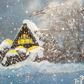 Снежная ночь