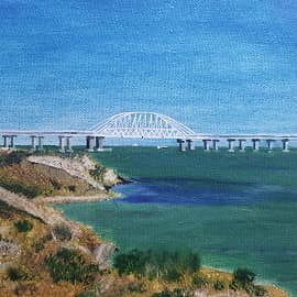 Тамань. Крымский мост