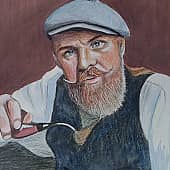 Мужчина с трубкой