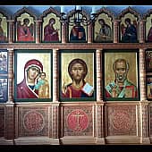 Иконы иконостаса Казанской часовни