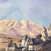 Даргавс в лучах солнца