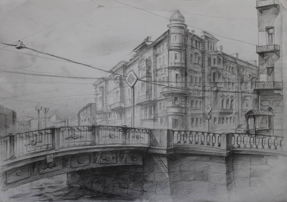 "Кокушкин мост в Санкт-Петербурге"
