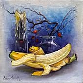 "Натюрморт с бананом"