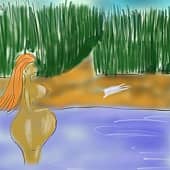 Купание (1), художник Andrei