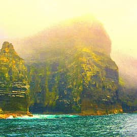 прибрежные скалы