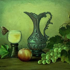 Натюрморт с кувшином