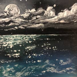 Море в ночи