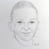 Серёжка. Набросок