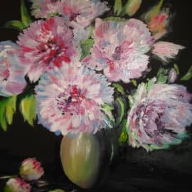 Пионы. Мастихин.