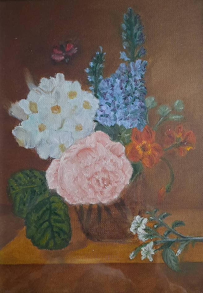 Натюрмонт с цветами