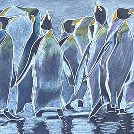 Команда мальчиков пингвинчиков