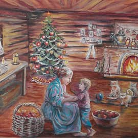 Новогодние хлопоты.